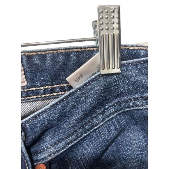 AG Adriano Goldschmied Tellis Modern Slim Straight Denim 360 Size 34R - Picture 4 of 13